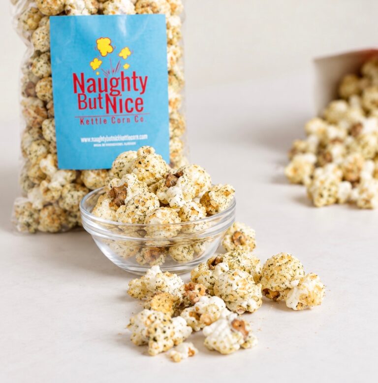 Dill Pickle flavor kettle corn